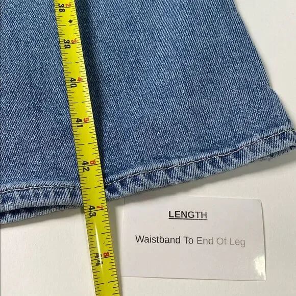 NWT High-Rise Vintage Flare Jeans | Y2K | Light Wash | Women's Size 1Long - Picture 14 of 16